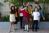 Girls take part in Rise Up’s “Let Girls Lead” programme in Chimaltenango, Guatemala.