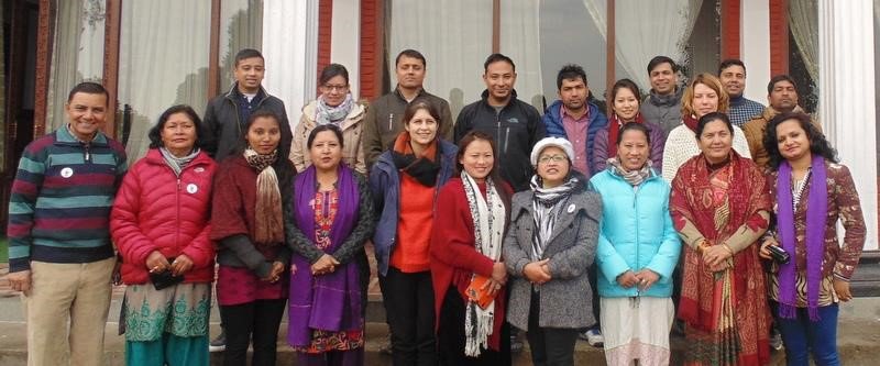 Strategic planning meeting in Nepal, January 2016